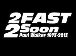 RIP Paul Walker 2 fast JDM Stickers - https://customstickershop.us/product-category/jdm-stickers/