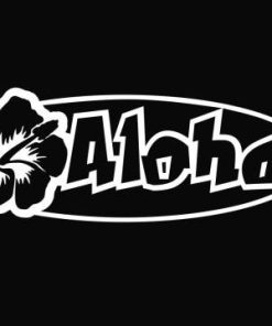 Aloha Hawaii Stickers for Cars - https://customstickershop.us/product-category/stickers-for-cars/