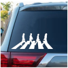 Beatles Abbey road - Band Decal Stickers