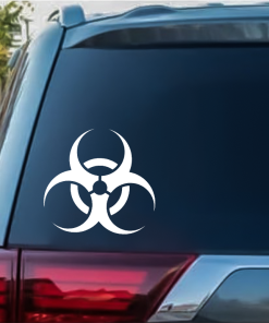 Biohazard window decal Sticker