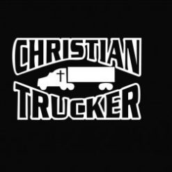 Christian Trucker Decal Sticker - https://customstickershop.us/product-category/religious-stickers/