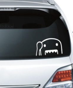 Domo Kun Santander Decal Sticker - https://customstickershop.us/product-category/stickers-for-cars/