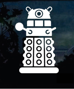 Dr Who Dalek window decal Sticker