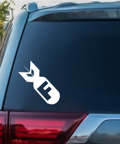 F Bomb JDM Car Window Decal Stickers
