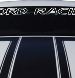 Ford Racing Windshield Decals - https://customstickershop.us/product-category/windshield-decals/