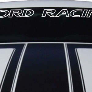 Ford racing window graphics #10