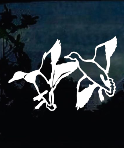 Flying Ducks II Truck Hunting Window decal Sticker