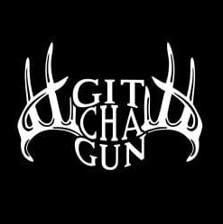 Git Cha Gun Deer Hunting Vinyl Decal Stickers