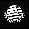 God Bless USa Car Decal Sticker - https://customstickershop.us/product-category/stickers-for-cars/