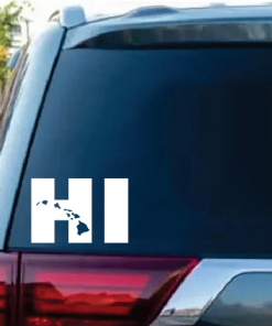 HI Hawaii Decal Sticker