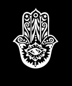 Hamsa Hand Window Decal Sticker - https://customstickershop.us/product-category/stickers-for-cars/