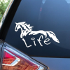 Horse Life Window decal Sticker