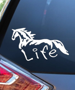 Horse Life Window decal Sticker