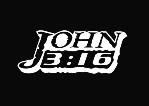 John 316 Window Decal Sticker - https://customstickershop.us/product-category/religious-stickers/
