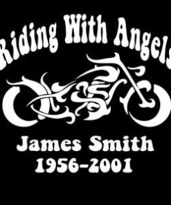Loving Memory Decals Motorcycle