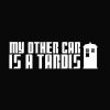 My other car is a Tardis Decal Sticker - https://customstickershop.us/product-category/stickers-for-cars/