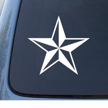 Nautical Star Window Decal Sticker For Cars And Trucks | Custom Made In ...