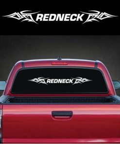 Redneck Tribal Rear Window Decal Sticker