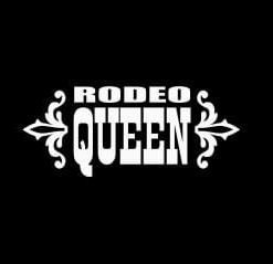 Rodeo Queen Window Decal Sticker - Rodeo Queen Window Decal Sticker