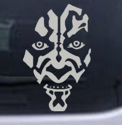 Star Wars Darth Maul Stickers For Cars - https://customstickershop.us/product-category/stickers-for-cars/