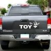 Toyota Toyoda Tailgate Vinyl Decal Stickers