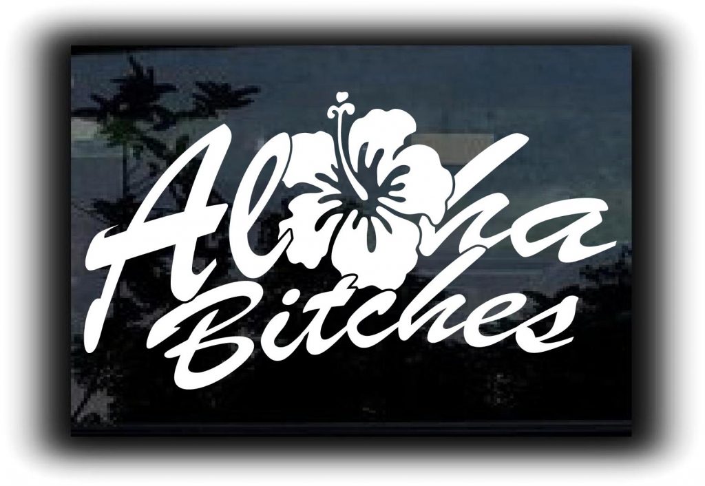 Aloha B Stickers for Cars - https://customstickershop.us/product-category/stickers-for-cars/