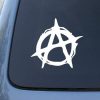 Anarchy Symbol Stickers for Cars - https://customstickershop.us/product-category/stickers-for-cars/