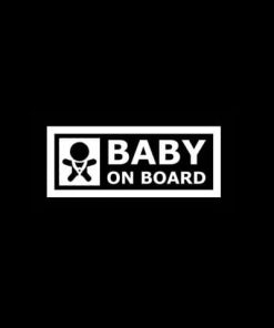 Baby on board II decal
