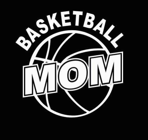 Basketball Mom II Decal Sticker - https://customstickershop.us/product-category/family-sports-stickers/