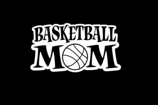 Basketball Mom III Decal Sticker - https://customstickershop.us/product-category/family-sports-stickers/
