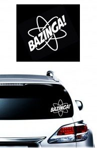 Bazinga Big Bang JDM Decal Stickers - https://customstickershop.us/product-category/jdm-stickers/