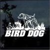 bird dog hunting decal sticker
