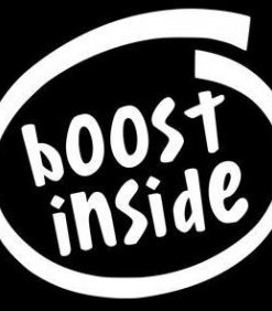 Boost Inside Funny JDM Decal - https://customstickershop.us/product-category/jdm-stickers/