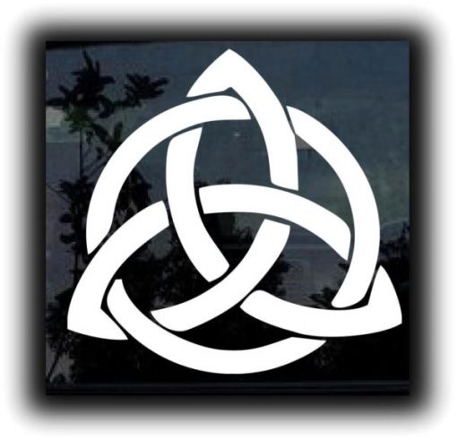 Celtic Knot Window Decal Sticker - https://customstickershop.us/product-category/stickers-for-cars/