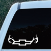 chevy bowtie deer antler decal sticker