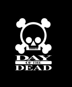 Day of the Dead Zombie Stickers - https://customstickershop.us/product-category/zombie-stickers/