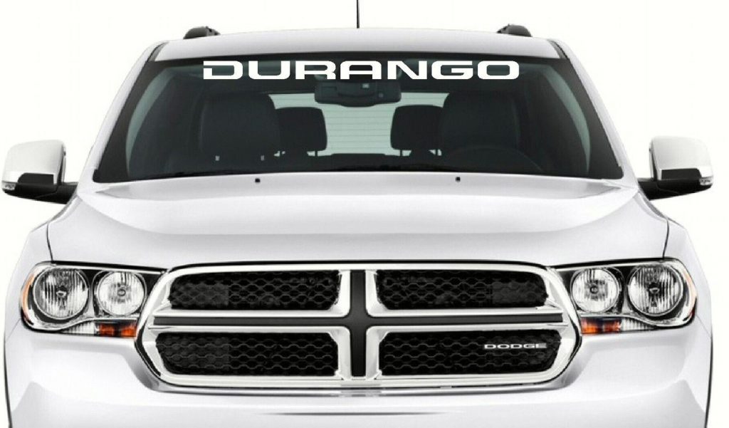 Dodge Durango Windshield Decals - https://customstickershop.us/product-category/windshield-decals/