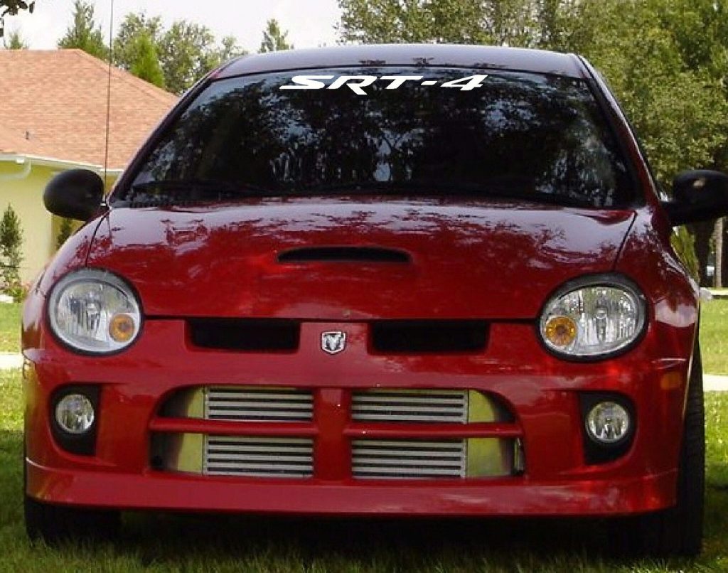 Dodge SRT4 Windshield Decals - https://customstickershop.us/product-category/windshield-decals/