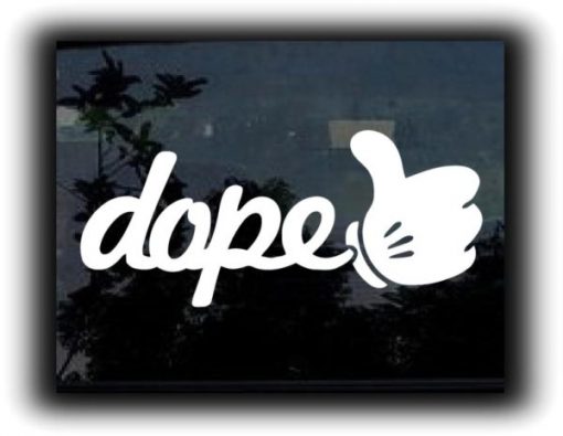 Dope Thumbs Up JDM Stickers https://customstickershop.us/product-category/jdm-stickers/