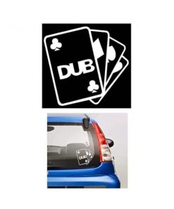 Dub Club Aces JDM Stickers - https://customstickershop.us/product-category/jdm-stickers/