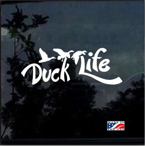 duck life window decal sticker