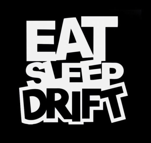 Eat Sleep Drift JDM Stickers - https://customstickershop.us/product-category/jdm-stickers/