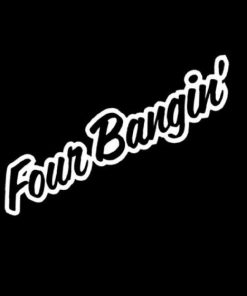 Four Bangin Funny JDM Stickers - https://customstickershop.us/product-category/jdm-stickers/