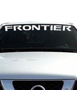 Nissan Frontier Windshield Decals - https://customstickershop.us/product-category/windshield-decals/