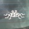 Flying Spaghetti Monster Car Decal - https://customstickershop.us/product-category/stickers-for-cars/