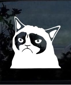 grumpy cat decal sticker