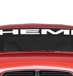 Dodge Hemi Windshield Decals - https://customstickershop.us/product-category/windshield-decals/