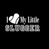 Love Little Slugger Car Decal Sticker - https://customstickershop.us/product-category/stickers-for-cars/
