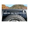 If you can read this roll me over Jeep Windshield Decal Sticker