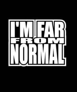 Far From Normal Decal Sticker - https://customstickershop.us/product-category/stickers-for-cars/